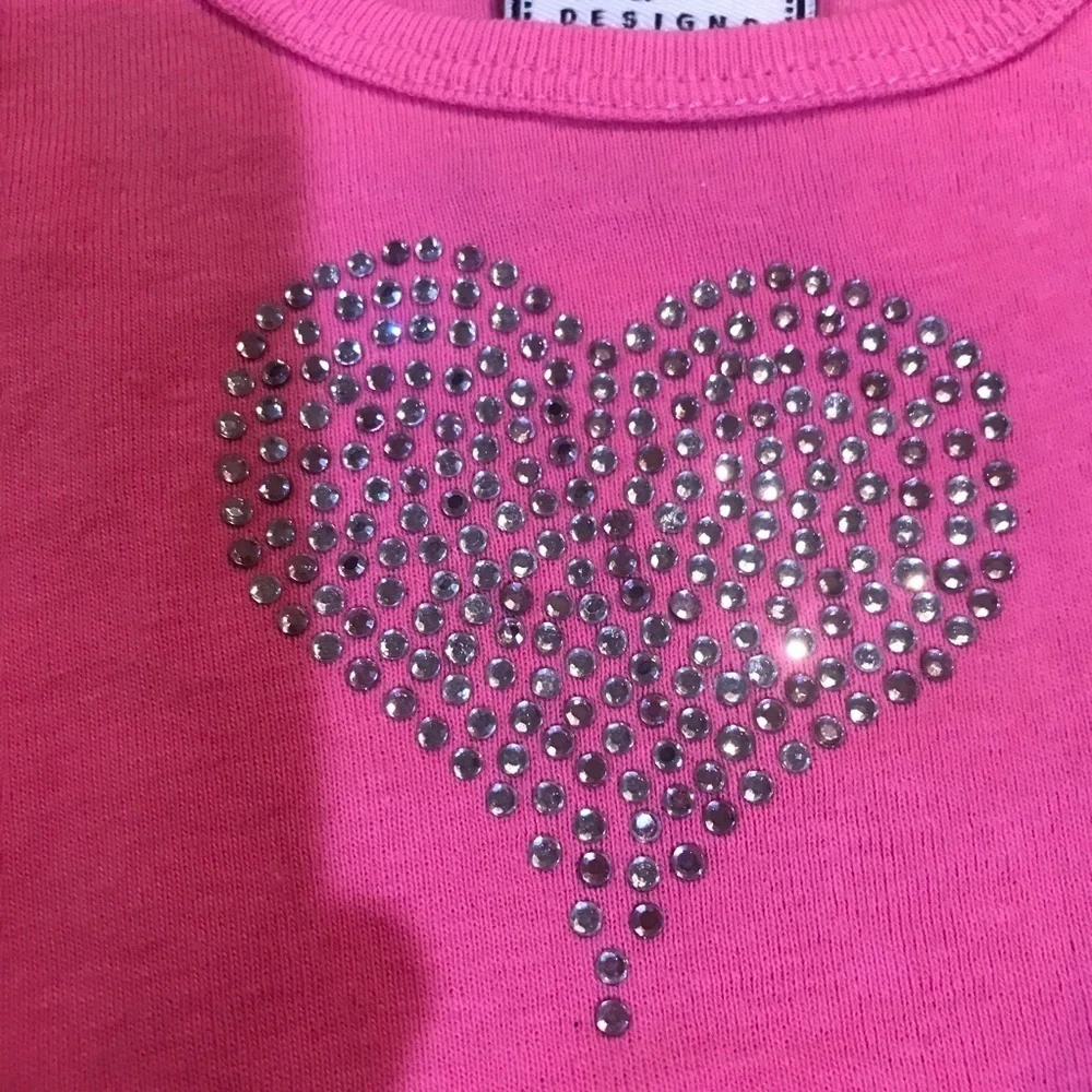 JoJo Designs 🍭rhinestone heart